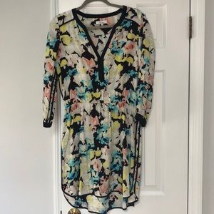 Parker: size L silk printed dress; worn one time